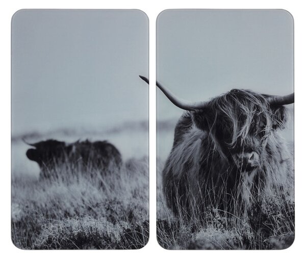 Wenko Univerzální deska na sporák, 2dílná (Highland Cattle) (100304847015)