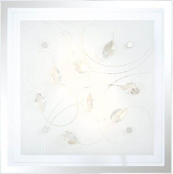 Globo Lighting Jasmina nástěnné svítidlo 2x60 W bílá 40408-2