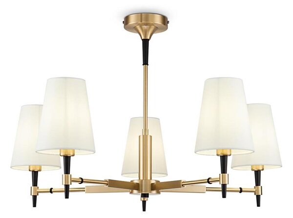 Maytoni H001CL-05BS - Lustr na tyči ZARAGOZA 5xE14/40W/230V