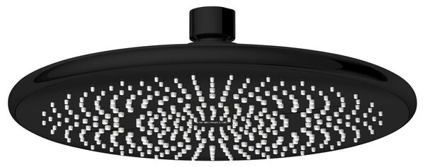 Wenko Dešťová sprchová hlavice Watersaving, Ø 22,5 cm (černá, Ø 22,5 cm) (100353889003)