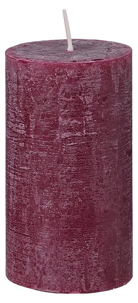 RUSTIC Svíčka 13 cm - vínová