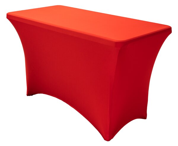 TENTino Elastický potah STANDARD na skládací stůl 122x60 cm VÍCE BAREV Barva ubrusu: SVĚTLE ŠEDÁ / SILVER