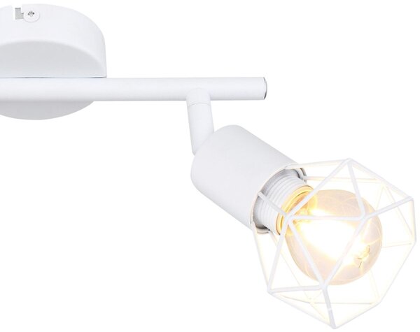 Globo Lighting Xara I stropní světlo 2x40 W bílá 54802W-2
