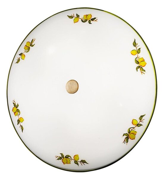 Kolarz 731.U14.4.116 - Stropní svítidlo NONNA 4xE27/60W/230V pr. 54 cm citrony