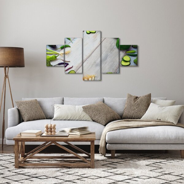 Obraz zeleniny (125x70 cm)