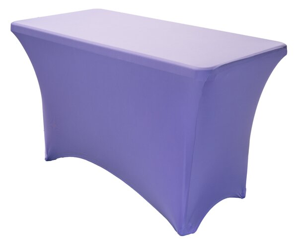 TENTino Elastický potah STANDARD na skládací stůl 122x60 cm VÍCE BAREV Barva ubrusu: SVĚTLE ŠEDÁ / SILVER