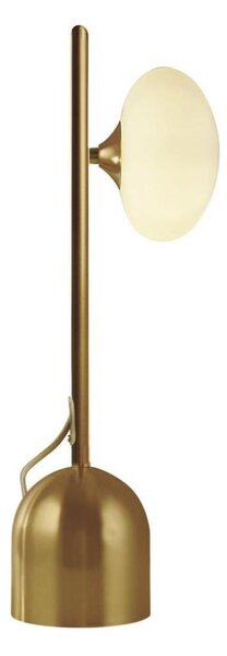 Searchlight EU94040-1GO - Stolní lampa PEBBLE 1xG9/7W/230V zlatá
