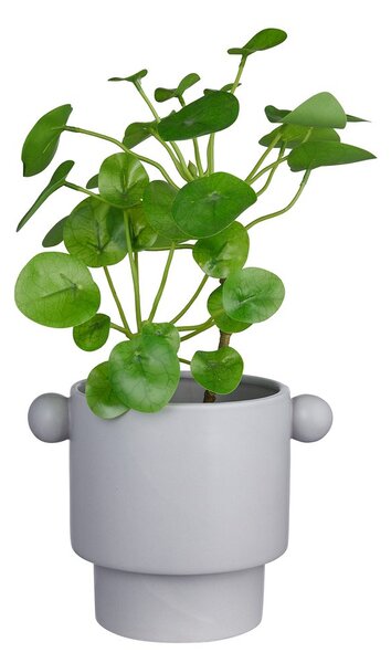 HANDLE Květináč 18 cm - šedá