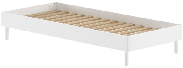 Vipack Bílá dřevěná postel Forrest 90 x 200 cm