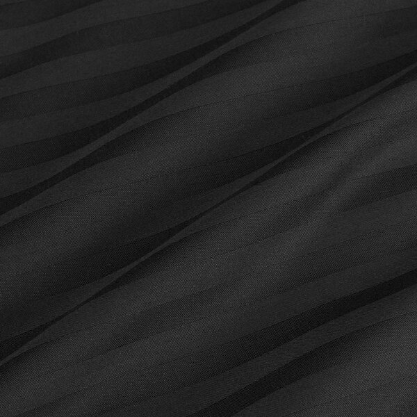SATÉNOVÝ POVLAK NA POLŠTÁŘ CIZGILI BLACK 70X80 CM EXCLUSIVE ČERNÁ