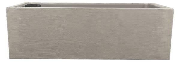 AMADEA Betonový truhlík odlehčený - hladký, 53x22,5x17,5 cm, český výrobek
