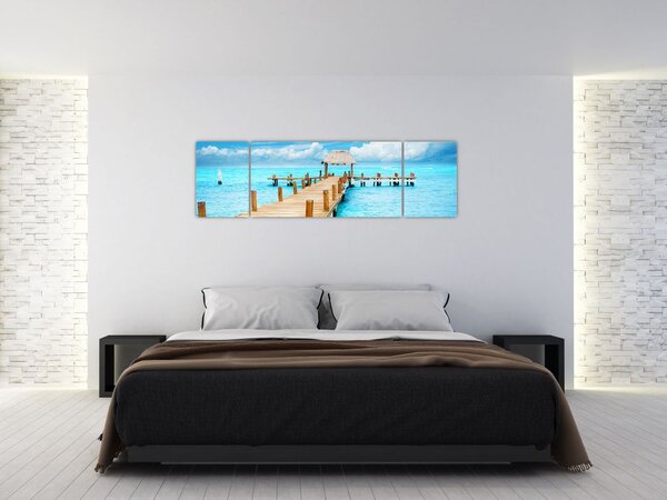 Obraz - Molo (170x50 cm)