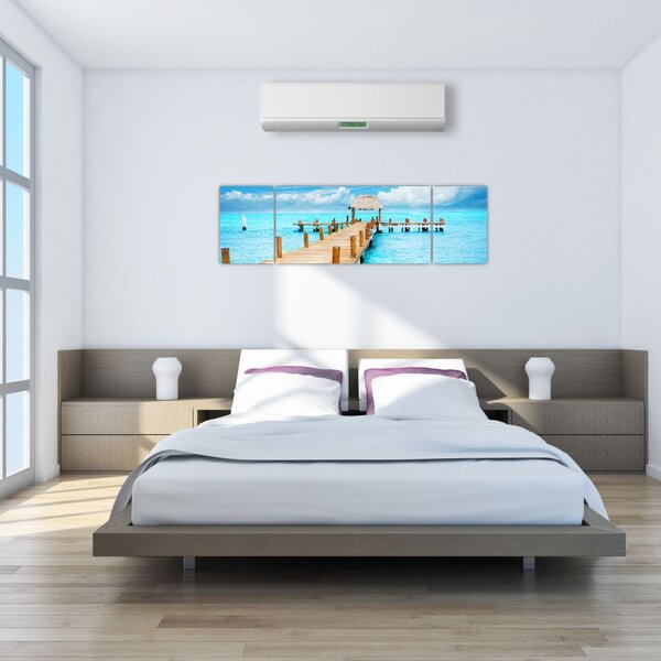 Obraz - Molo (170x50 cm)
