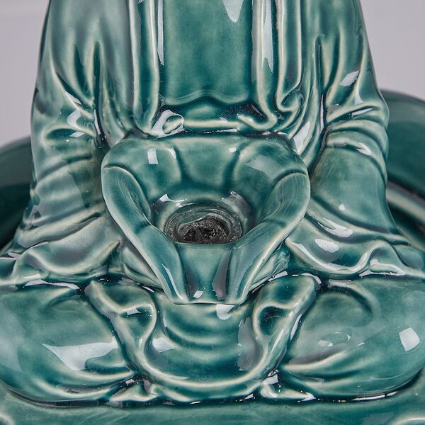 BALANCE Stolní fontána Buddha - zelená