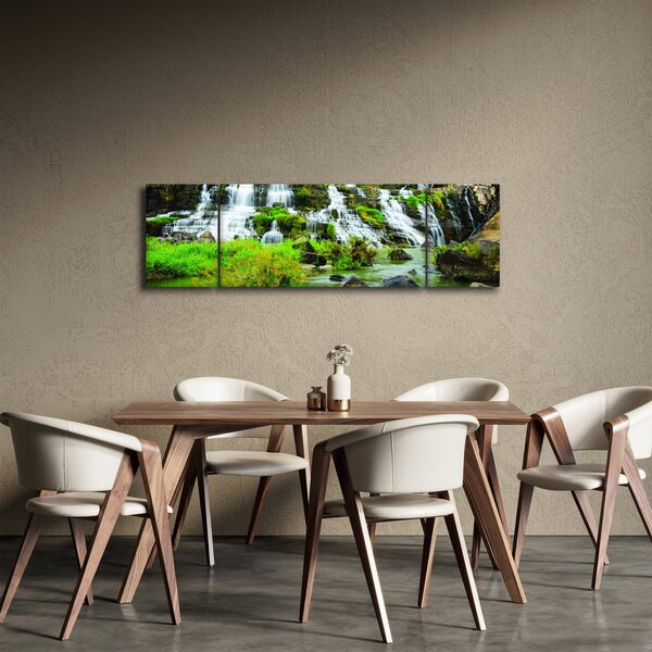 Obraz - vodopády (170x50 cm)