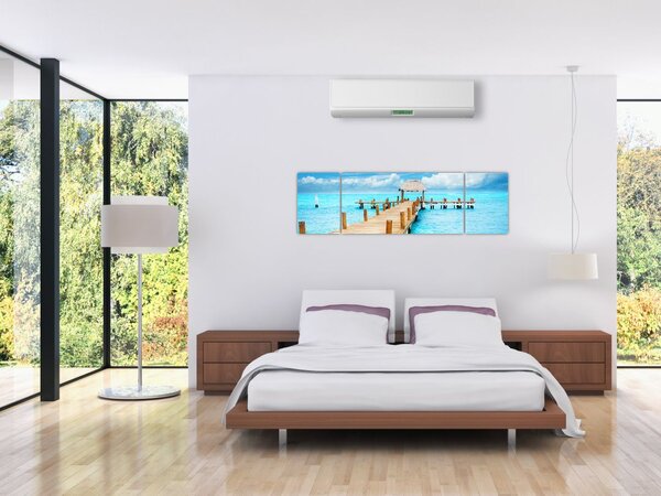 Obraz - Molo (170x50 cm)