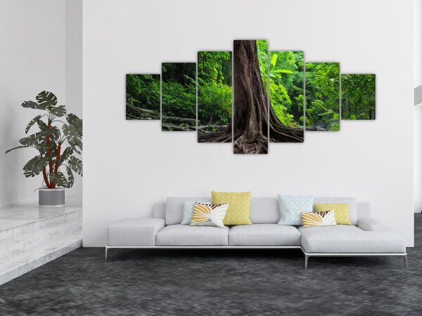 Obraz - Starý strom s kořeny (210x100 cm)