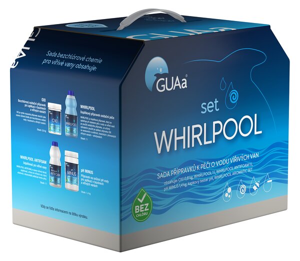 Relax na MAX GUAa - WHIRLPOOL SET sada pro vířivé vany
