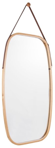 Time for home Bambusové závěsné zrcadlo Idylica 43 x 74 cm