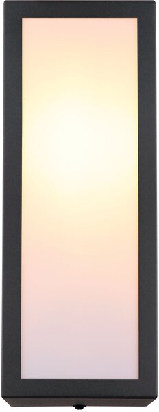 Globo Lighting Gundula venkovní nástěnné svítidlo 1x60 W černá-opálová 31980O