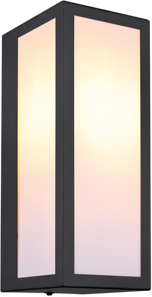 Globo Lighting Gundula venkovní nástěnné svítidlo 1x60 W černá-opálová 31980O