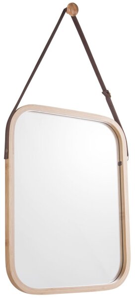 Time for home Bambusové závěsné zrcadlo Idylica 33 x 40,5 cm