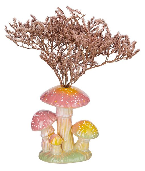 ENCHANTED FOREST Váza houby 15 cm