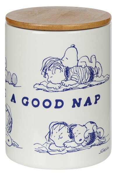 PEANUTS Dóza "A Good Nap" velká - bílá