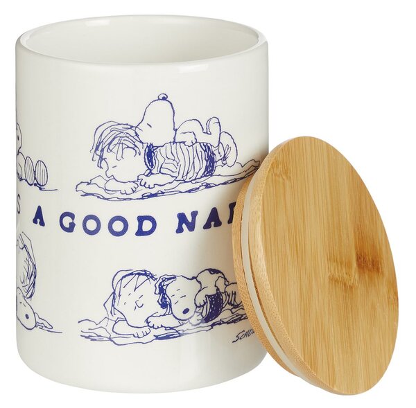 PEANUTS Dóza "A Good Nap" střední - bílá