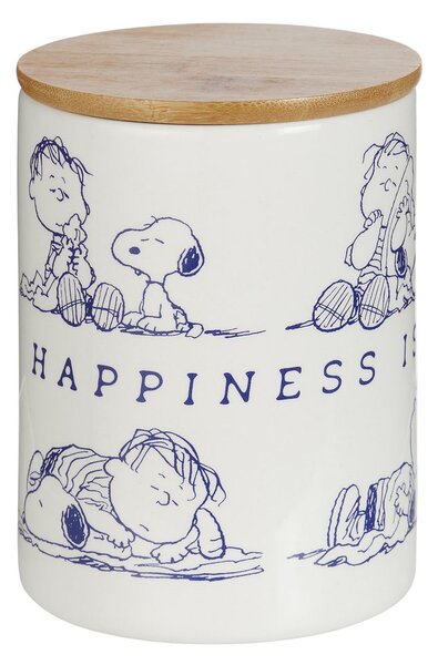 PEANUTS Dóza "A Good Nap" střední - bílá