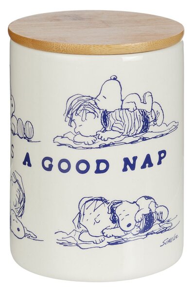 PEANUTS Dóza "A Good Nap" střední - bílá