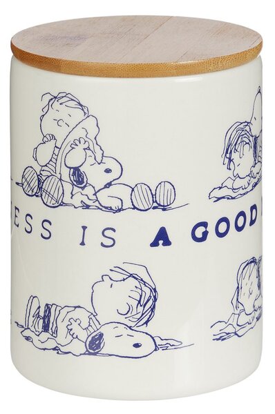PEANUTS Dóza "A Good Nap" střední - bílá