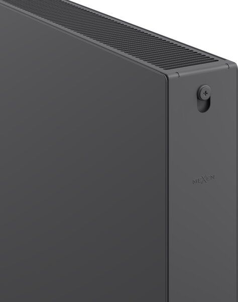 Mexen CF22, plochý panelový radiátor 600 x 500 mm, boční připojení, 791 W, antracitová, W422F-060-050-66