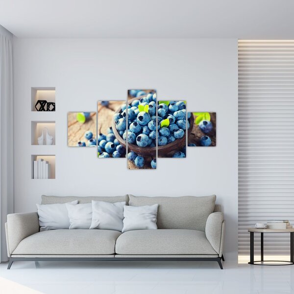 Obraz - Borůvky (125x70 cm)