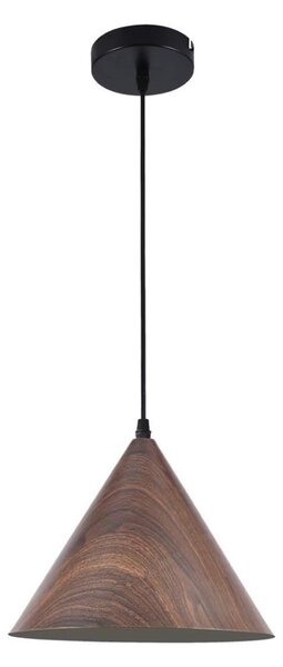 Lustr na lanku BOSCO 1xE27/15W/230V hnědá