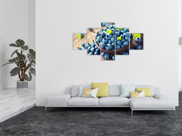Obraz - Borůvky (125x70 cm)
