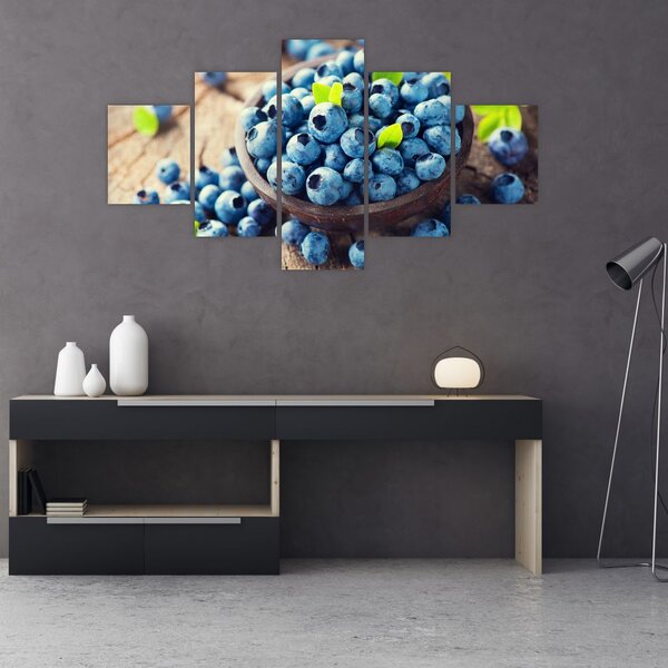 Obraz - Borůvky (125x70 cm)