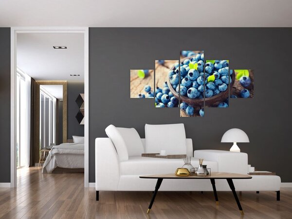 Obraz - Borůvky (125x70 cm)