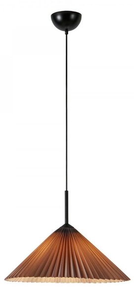 Markslöjd 108709 - Lustr na lanku PLISADO 1xE27/40W/230V pr. 50 cm šedá
