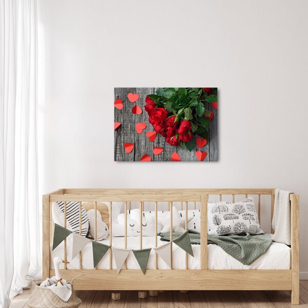 Obraz - kytice růží (70x50 cm)