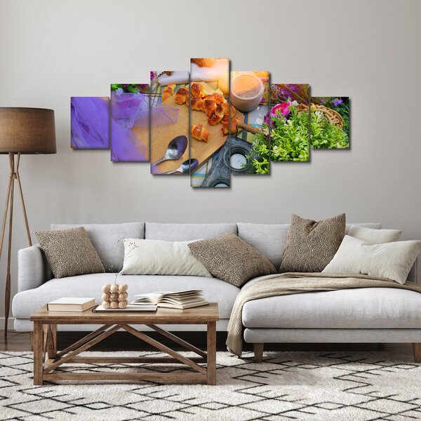 Obraz - letní piknik (210x100 cm)