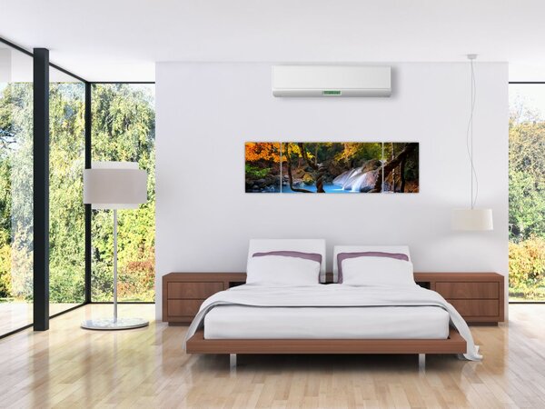Obraz - Vodopády v Asii (170x50 cm)