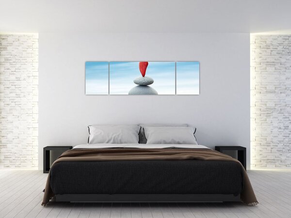 Obraz - Rovnováha s kameny (170x50 cm)