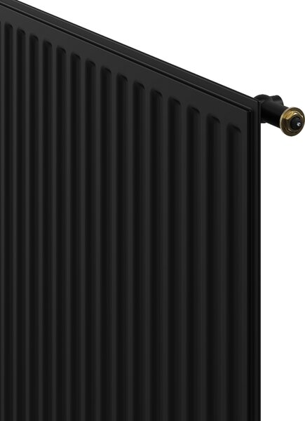 Mexen Hygiene CVH10, panelový radiátor 600 x 800 mm, spodní připojení, 500 W, černá, W610H-060-080-70