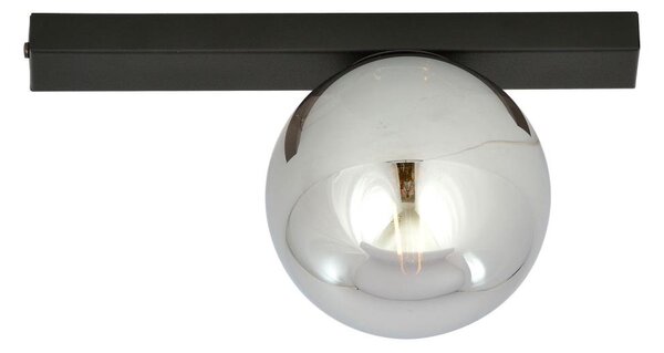 Stropní svítidlo FIT 1xE14/10W/230V černá/šedá