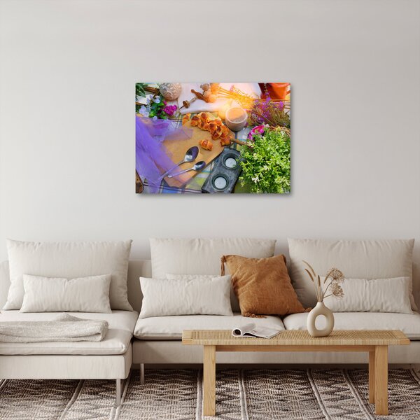 Obraz - letní piknik (70x50 cm)