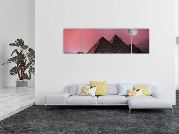 Obraz - Pyramidy Giza, Egypt (170x50 cm)