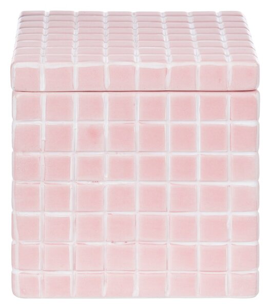 TILES Dóza 550 ml - růžová