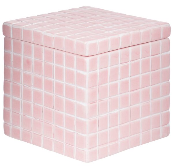 TILES Dóza 550 ml - růžová