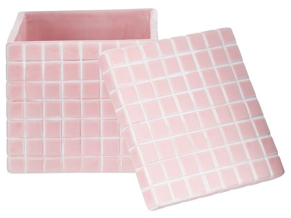 TILES Dóza 550 ml - růžová